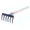 Грабли 5-ти зубые прямые с черенком 430x130 мм