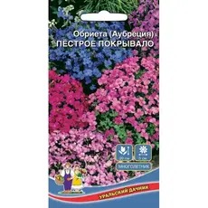 Семена Обриета (аубреция) Пестрое Покрывало (а/ф Уральский Дачник)
