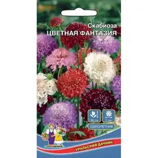 Семена Скабиоза Цветная Фантазия (а/ф Уральский Дачник)