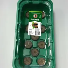 Мини-теплица с торфяными таблетками Скорая помощь d27 мм, 11 шт