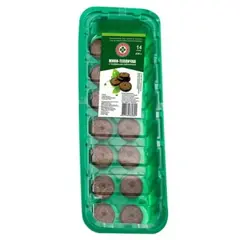 Мини-теплица с торфяными таблетками Скорая помощь d36 мм, 14 шт