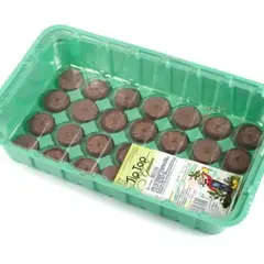 Мини-теплица с торфяными таблетками Скорая помощь 36 мм, 28 шт