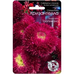 Семена Астра китайская Хризантелла Тропикана (а/ф Биотехника)