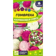 Семена Гомфрена Карликовая Смесь Окрасок (а/ф Семена Алтая)