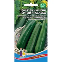 Семена Кабачок Черный Красавец (а/ф Уральский Дачник)