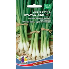 Семена Лук на зелень Нубука Эвигрин (а/ф Уральский Дачник)