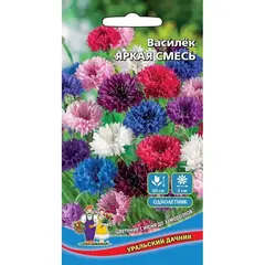 Семена Василек Яркая смесь (а/ф Уральский Дачник)