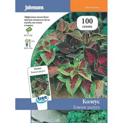 Семена Колеус Блюме Радуга, 100 шт (а/ф Johnsons)