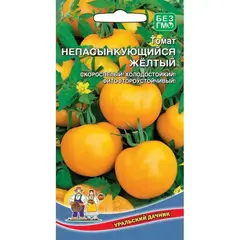 Семена Томат Непасынкующийся Желтый (а/ф Уральский Дачник)