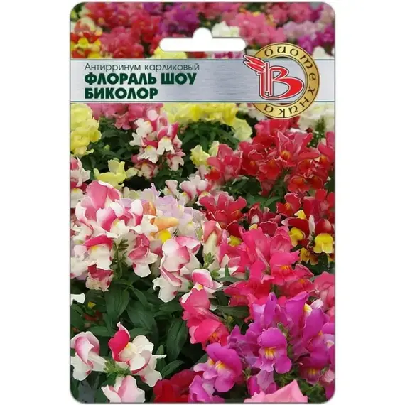 Семена Антирринум карликовый Флораль Шоу Биколор (а/ф Биотехника)