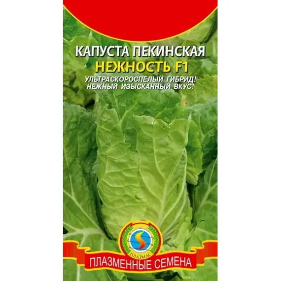 Семена Капуста пекинская Нежность F1 (а/ф Плазменные семена)