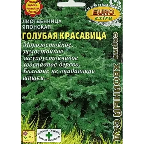 Семена Лиственница Голубая красавица японская (а/ф Аэлита)