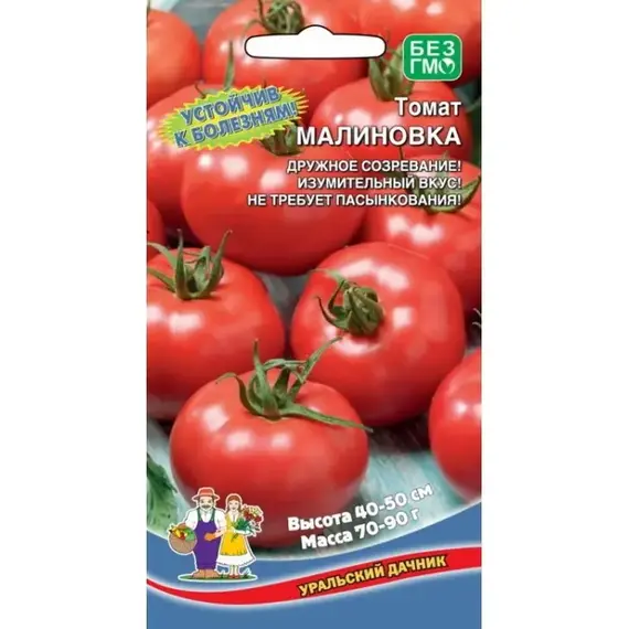 Семена Томат Малиновка (а/ф Уральский Дачник)